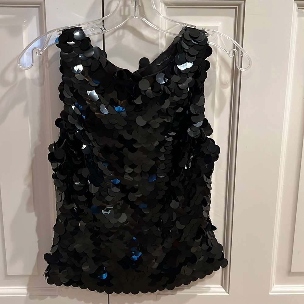 JS Boutique party sequin top S